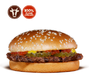 Burger King Hamburger