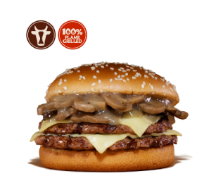 Burger King Double Mushroom Swiss