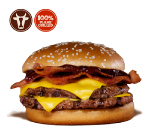 Burger King Double Bbq Turkey Bacon