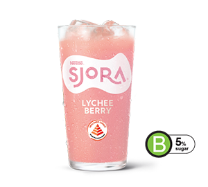 Burger King Sjora Lychee Berry