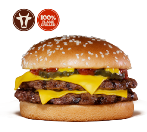 Burger King Double Cheeseburger
